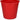 Emmer 7 l met beugel Rood