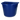 Voerbak 15 l met ophang Donkerblauw